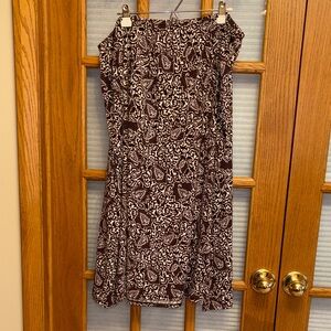 EUC Cato Paisley Maxi Skirt